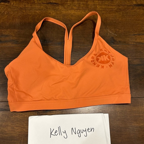Gymshark kkfit orange bra medium - Picture 1 of 2